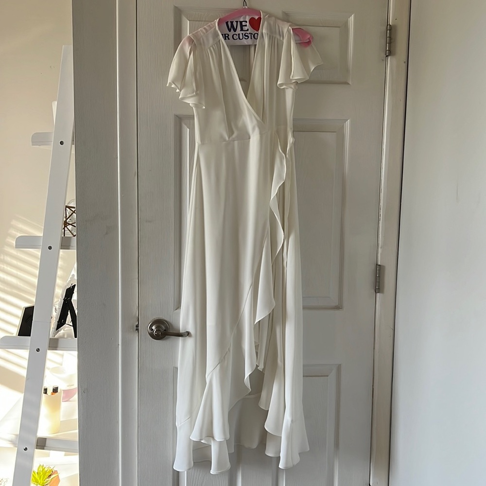 White dress